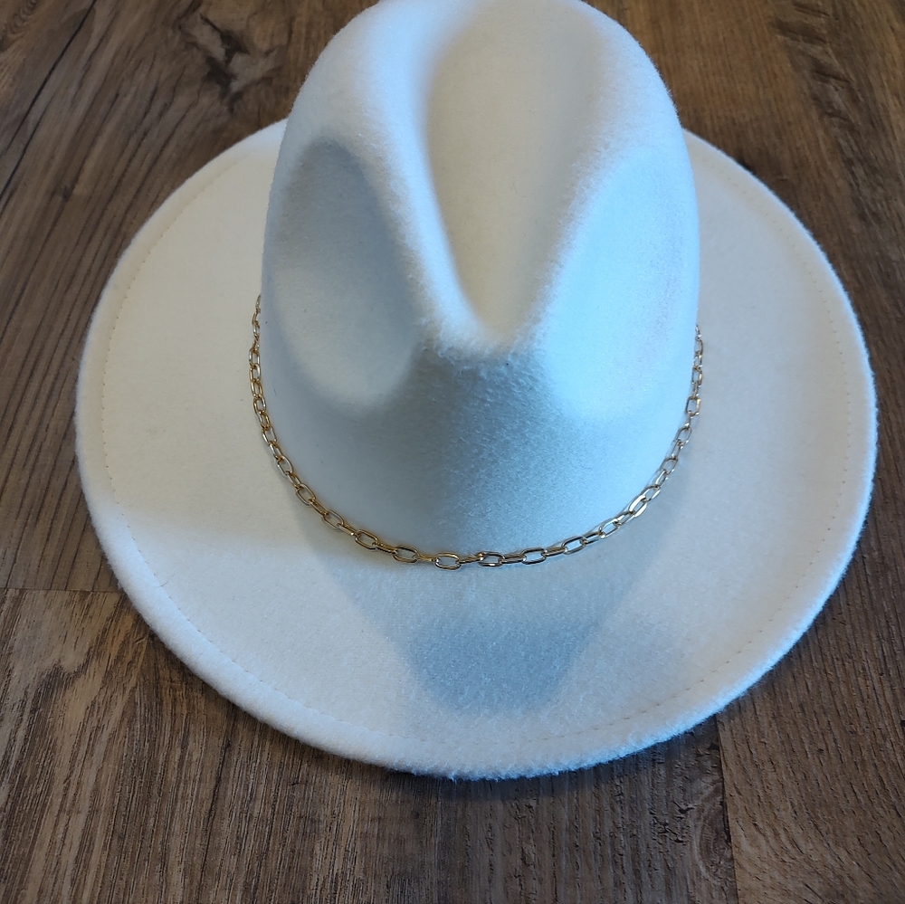 Crown Vintage Felt Fedora Hat